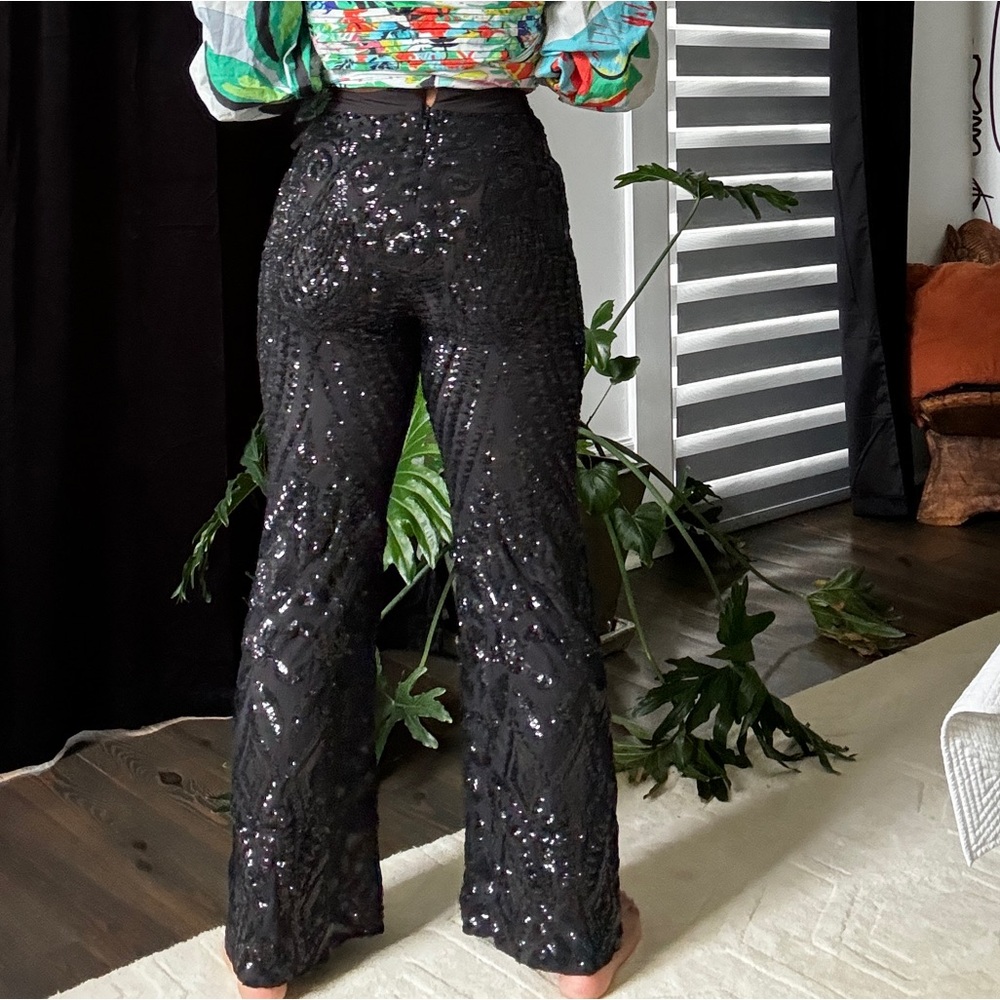 Sequin pants